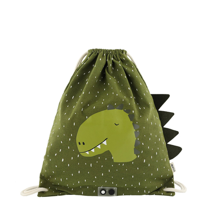 Trixie Mr. Dino Drawstring Bag green