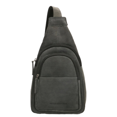 Hide & Stitches Idaho Radiant Schoudertas zwart
