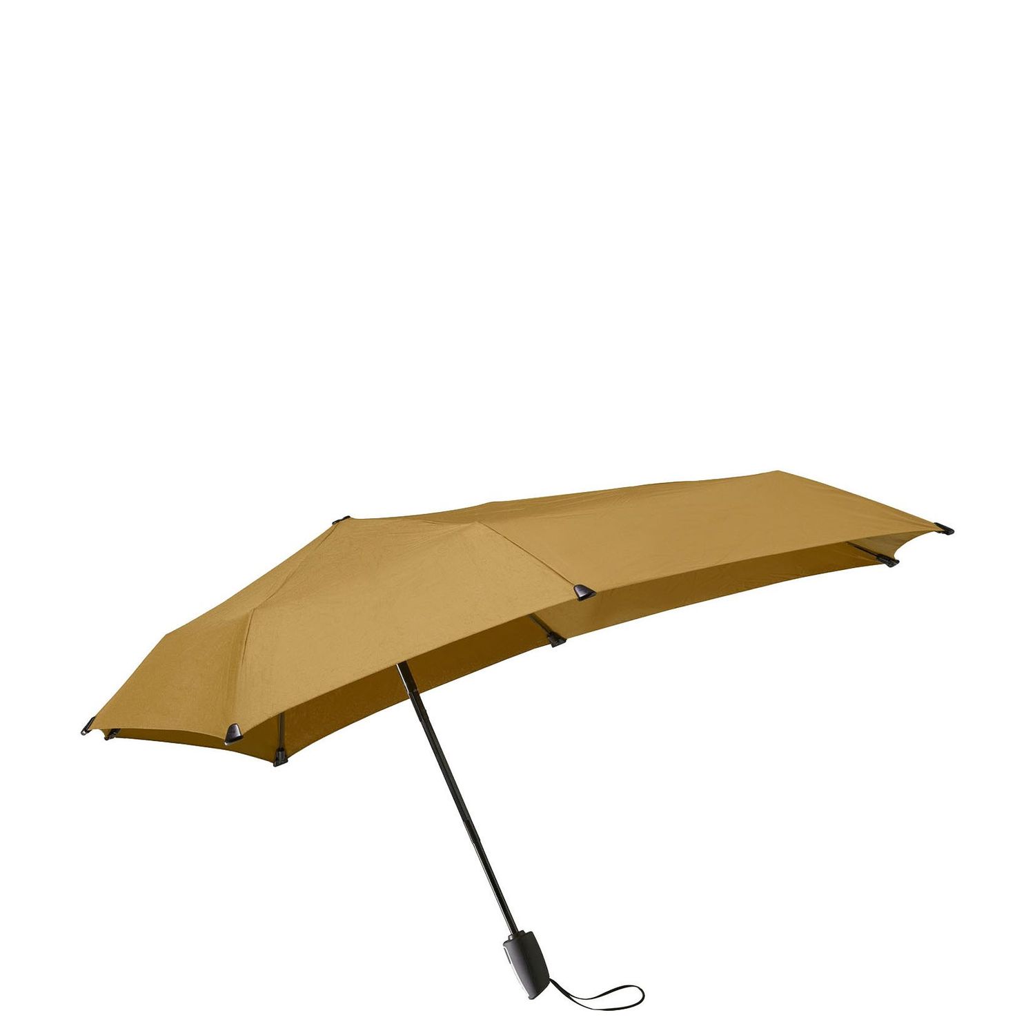 Senz Mini Automatic Foldable Storm Umbrella golden palm