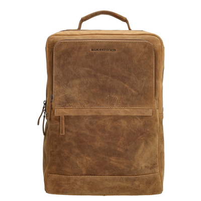 Hide & Stitches Idaho Rustic Rugzak bruin