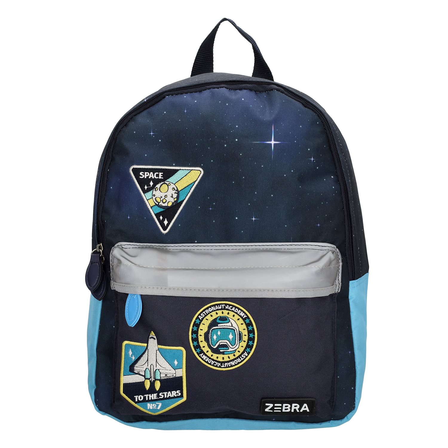 Zebra Trends Kids Backpack blue schooltas kind