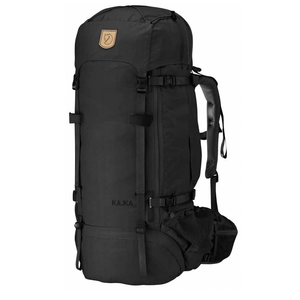 Fjallraven Kajka 75 black backpack