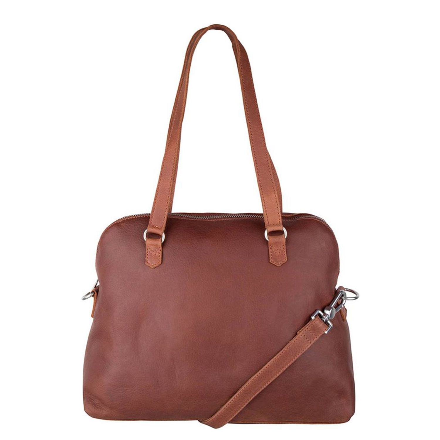 Cowboysbag schoudertas bruin