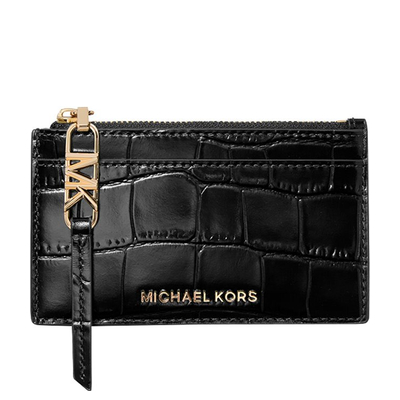 Michael Kors Empire SM Zip Card Case black