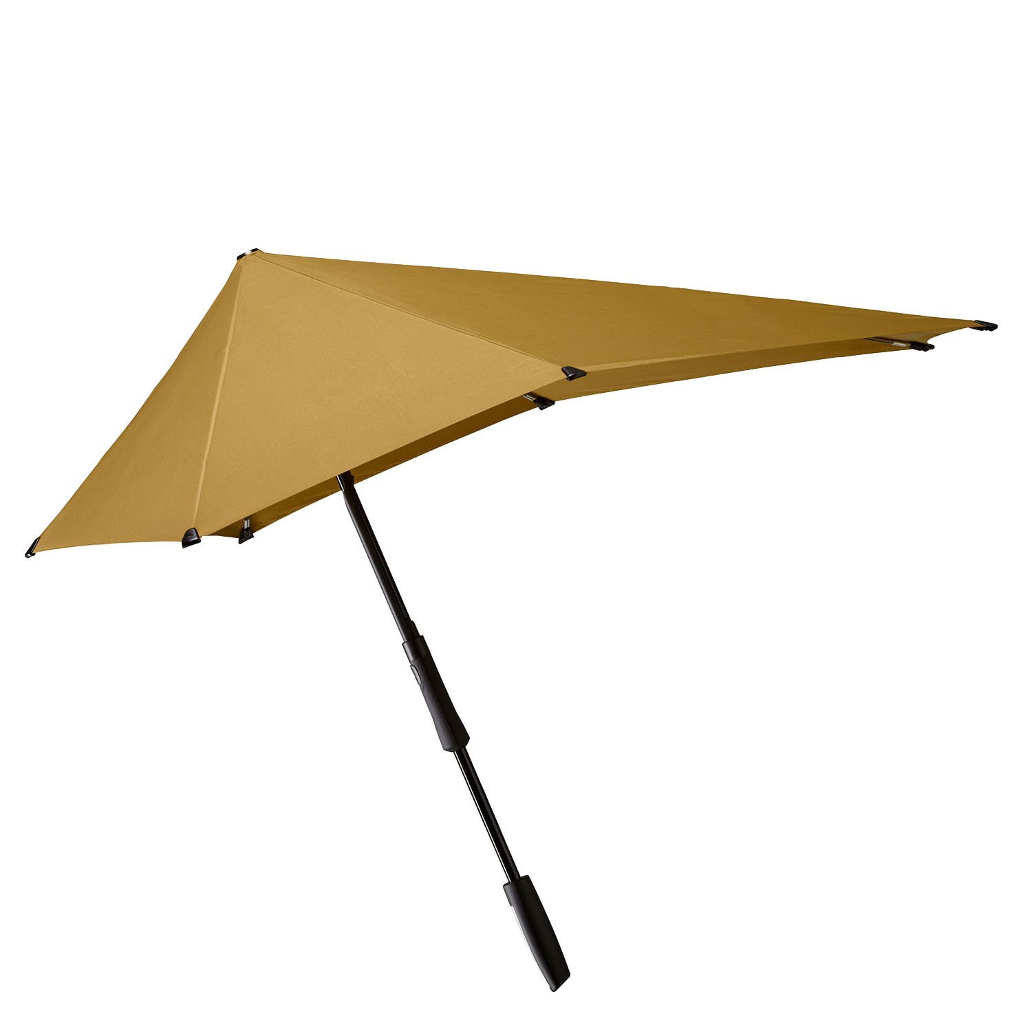 Senz Large Stick Storm Umbrella golden palm paraplu