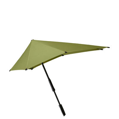 Senz Large Stick Storm Umbrella fren green