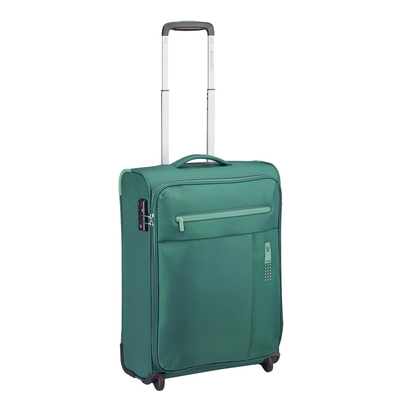 Roncato Lite Soft 2 Wheel Cabin Trolley verde bottiglia