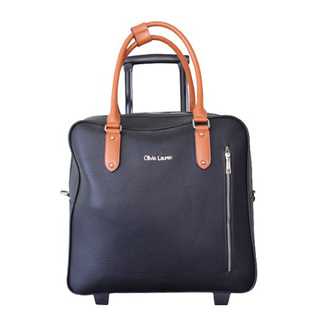 Olivia Lauren Nolan Business Trolley zwart/bruin Trolley