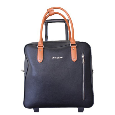 Olivia Lauren Nolan Business Trolley zwart/bruin