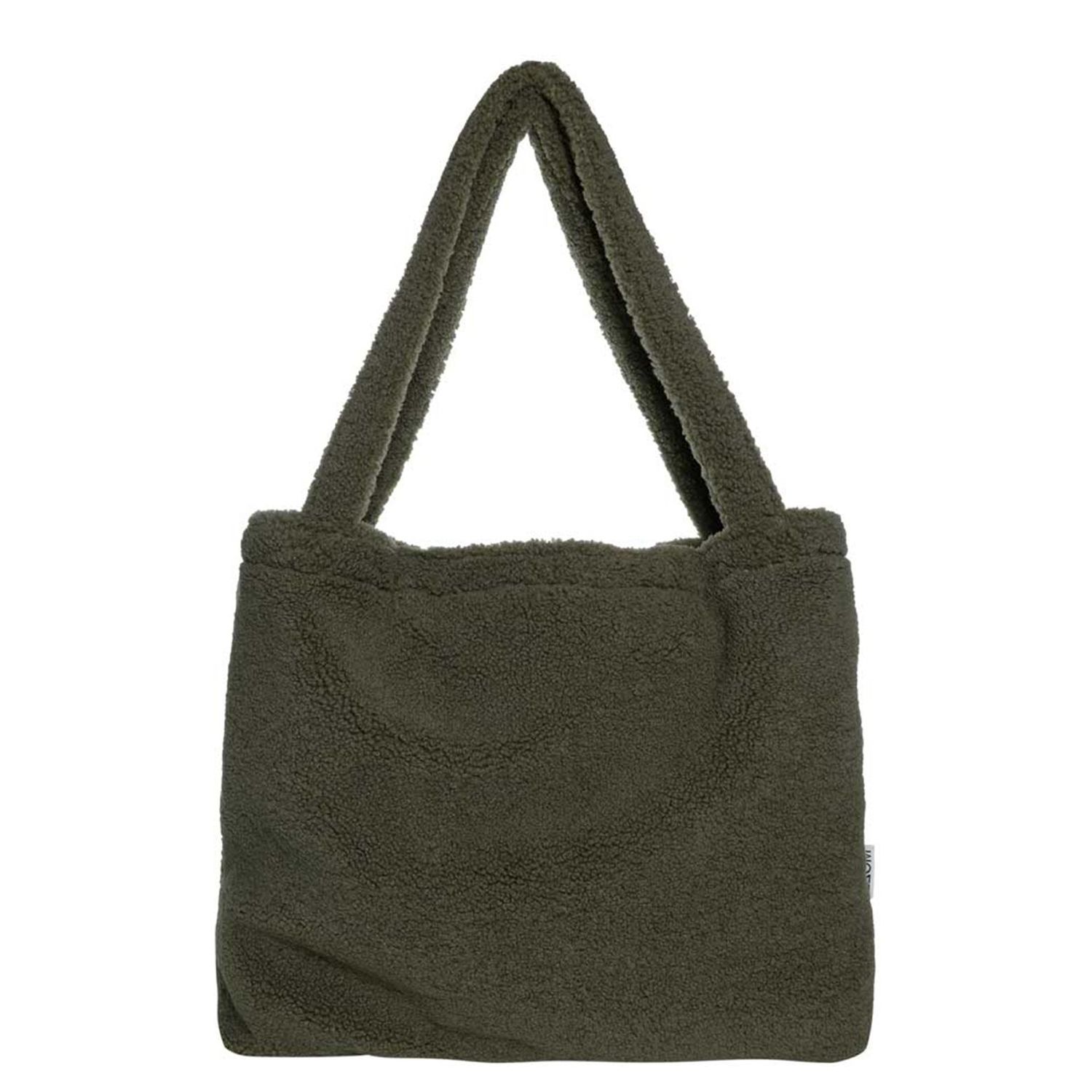 Mozz Mom Bag Teddy olive Damestas