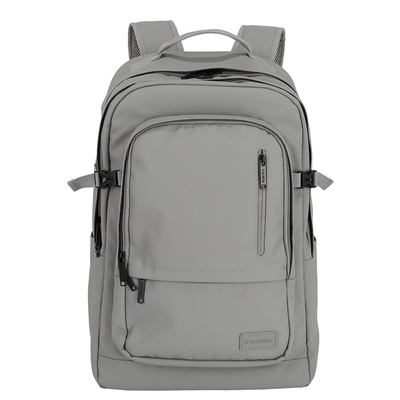 Travelite Basics Backpack Water-repellent light grey