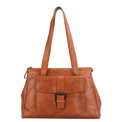 Spikes & Sparrow Robin Shoulderbag cognac