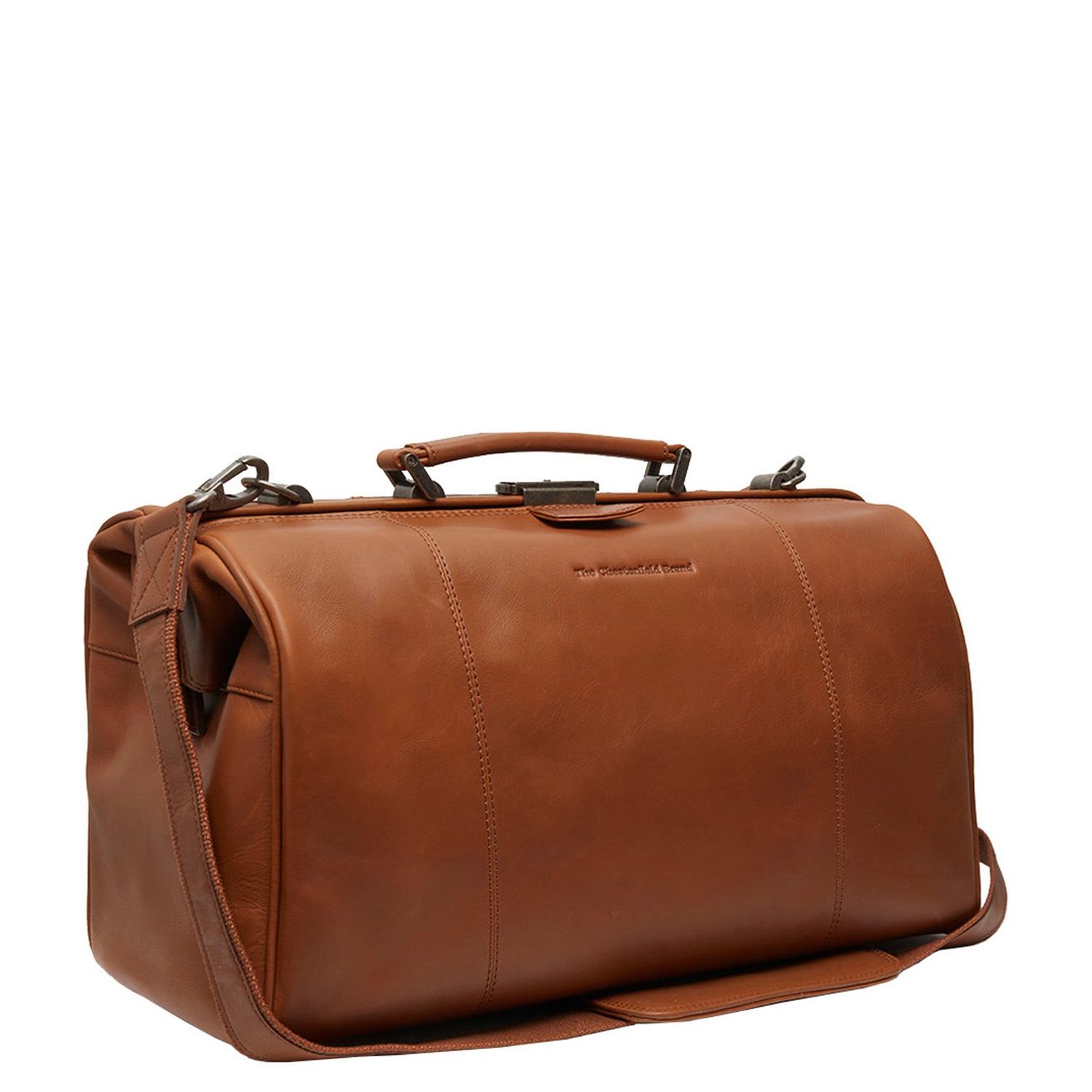 The Chesterfield Brand Texel Reistas cognac weekendtas handbagage