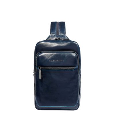 Piquadro B2 Mono Slingbag blue