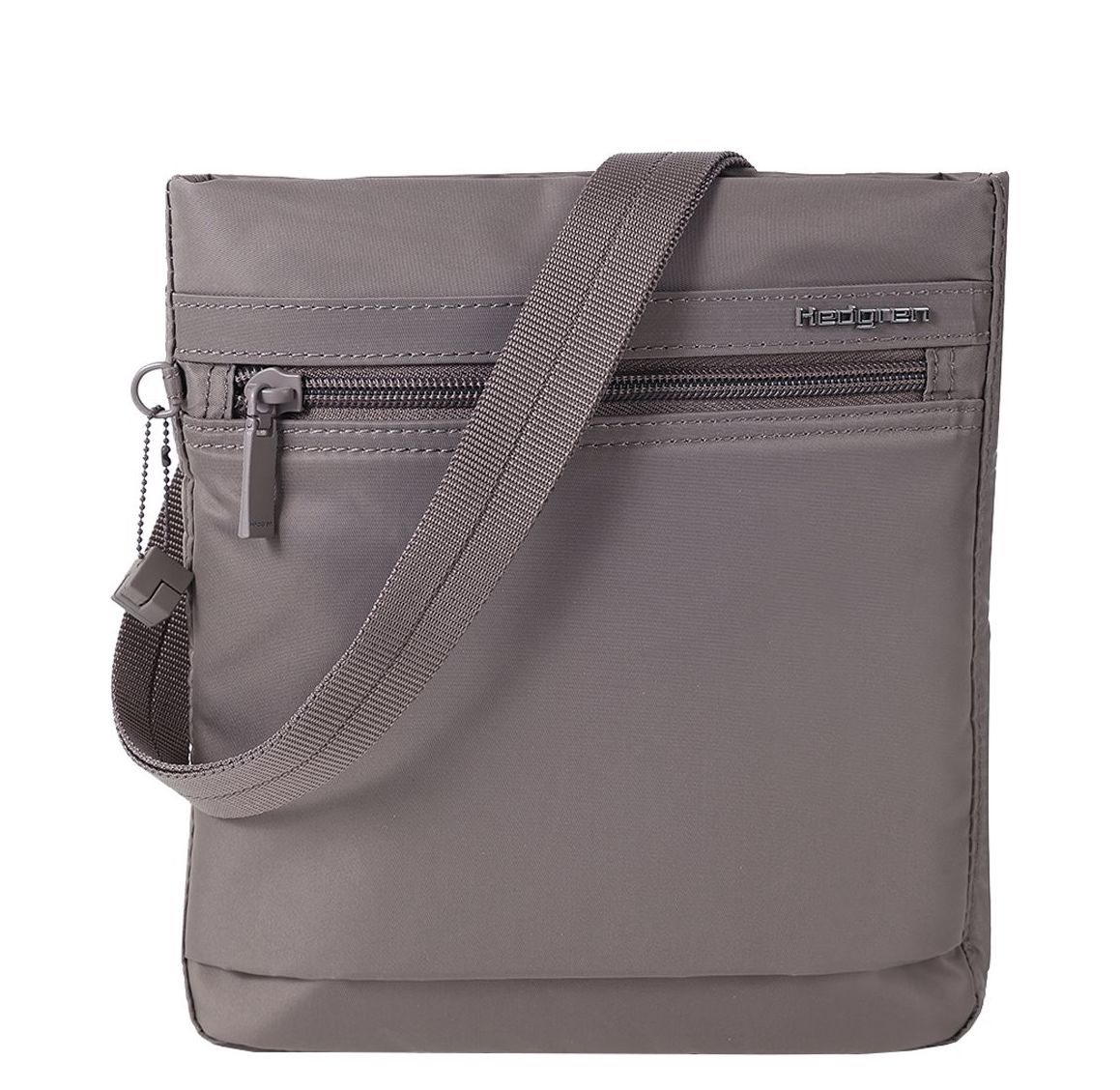 Hedgren schoudertas bruin en beige