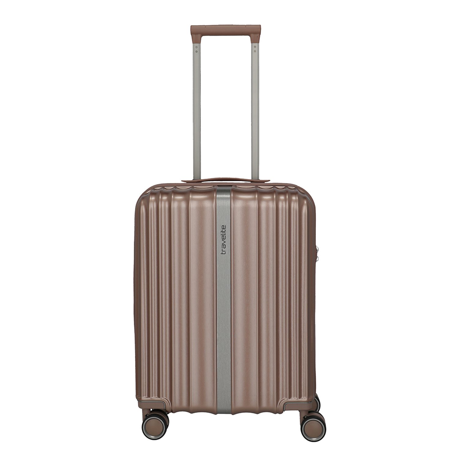 Travelite Paros 4W Trolley S cappuchino handbagage koffer