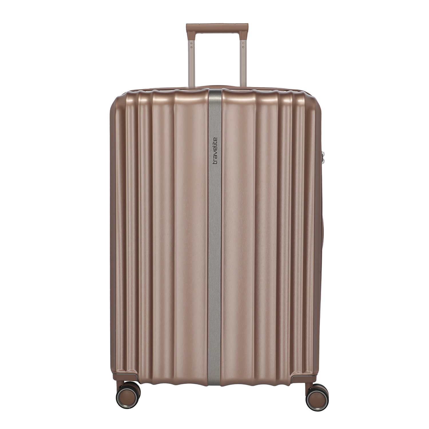 Travelite Paros 4W Trolley L cappuccino hardcase koffer