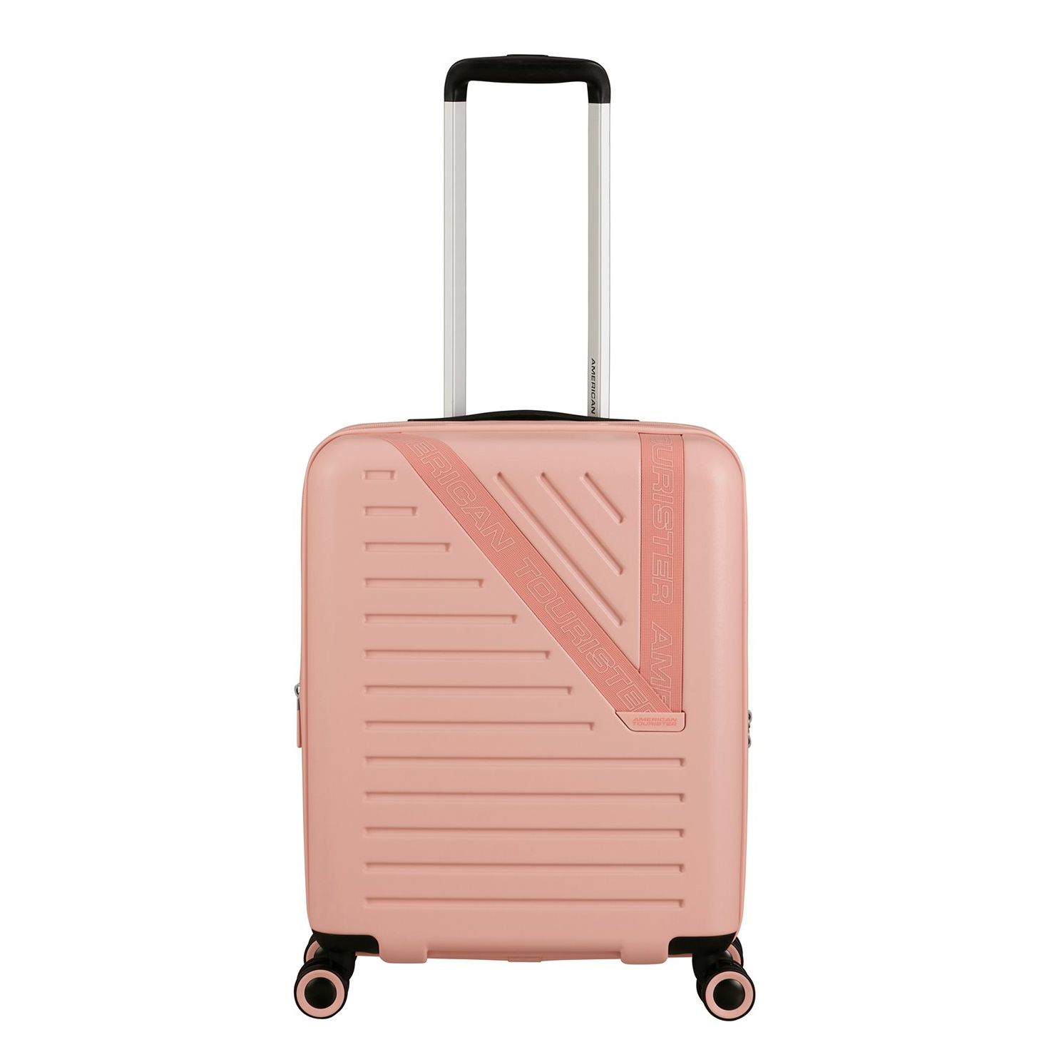 American Tourister Dynabelt Spinner 55/20 Exp TSA sandy rose handbagage koffer