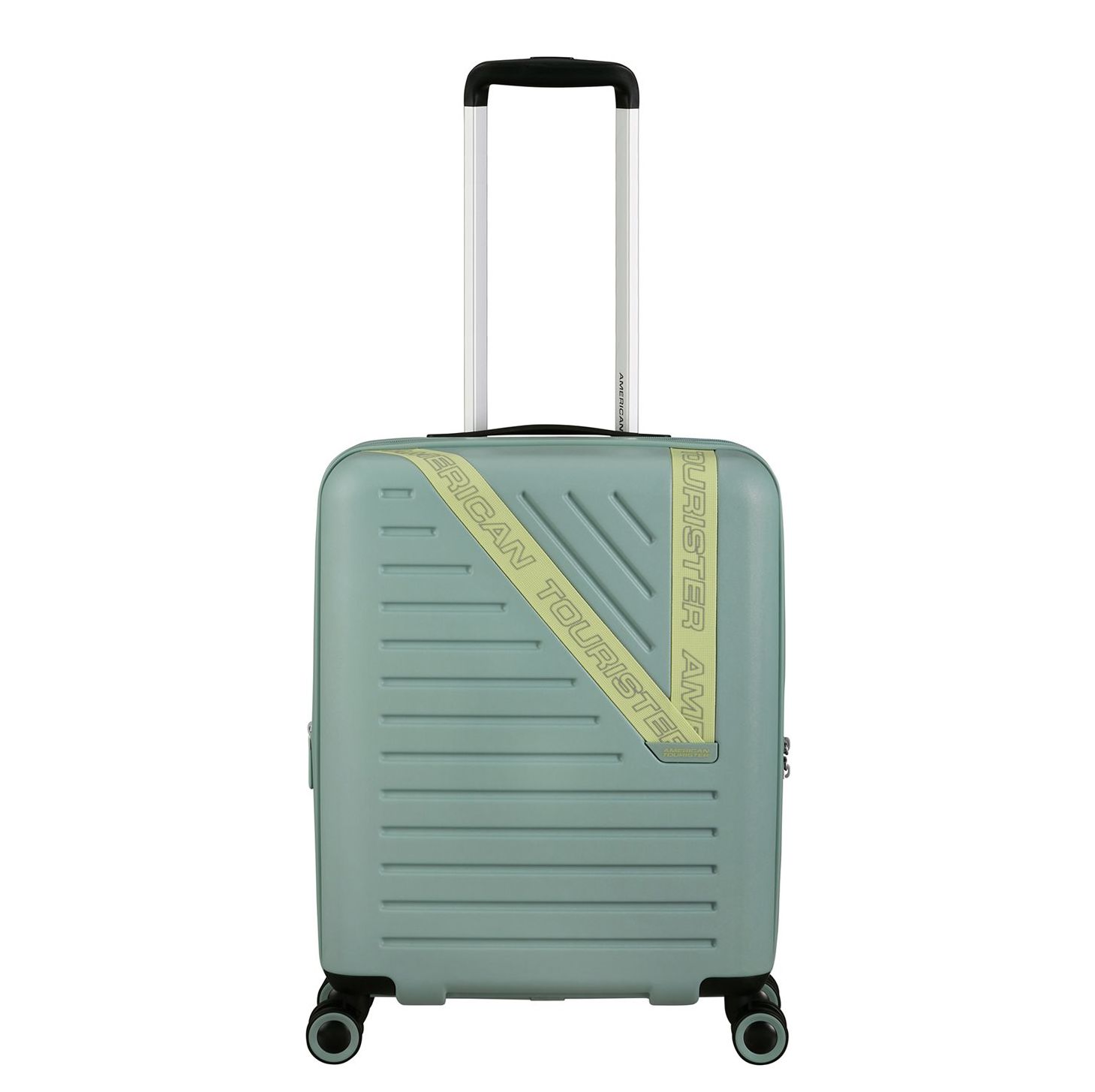American Tourister Dynabelt Spinner 55/20 Exp TSA misty green handbagage koffer