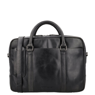 Hide & Stitches Next Navajo Laptopbag black