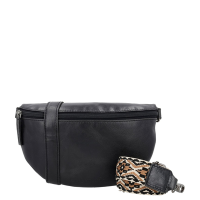 Hide & Stitches Next Navajo Hipbag black
