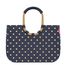 Reisenthel Loopshopper L frame metallic dots blue