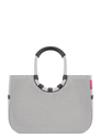 Reisenthel Loopshopper L herringbone grey