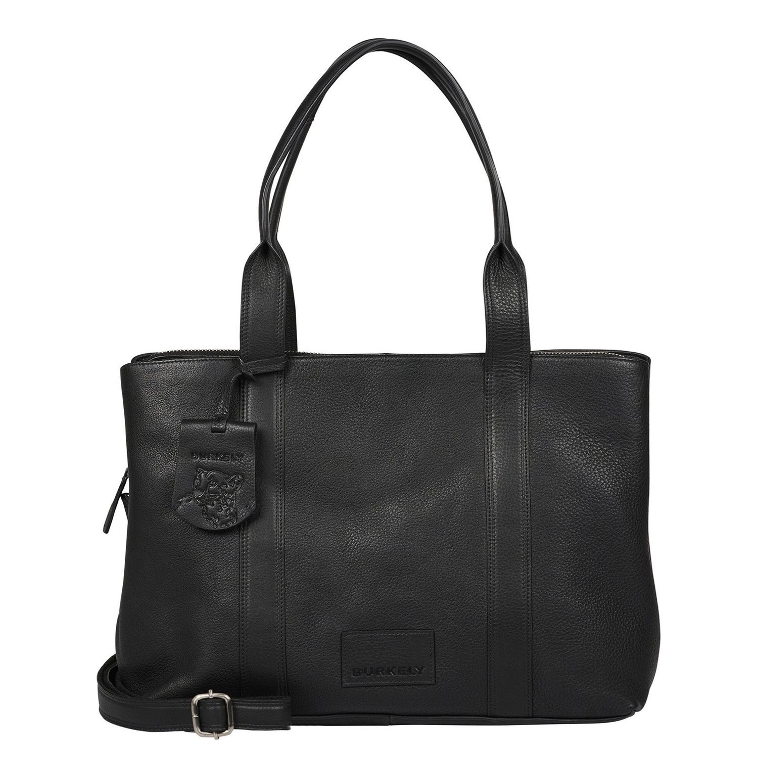 Burkely laptoptas zwart