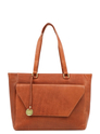 MOSZ Denise Workbag 15.6" plain cognac