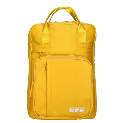 Enrico Benetti Aruba 20L Laptop Backpack 14" ochre yellow