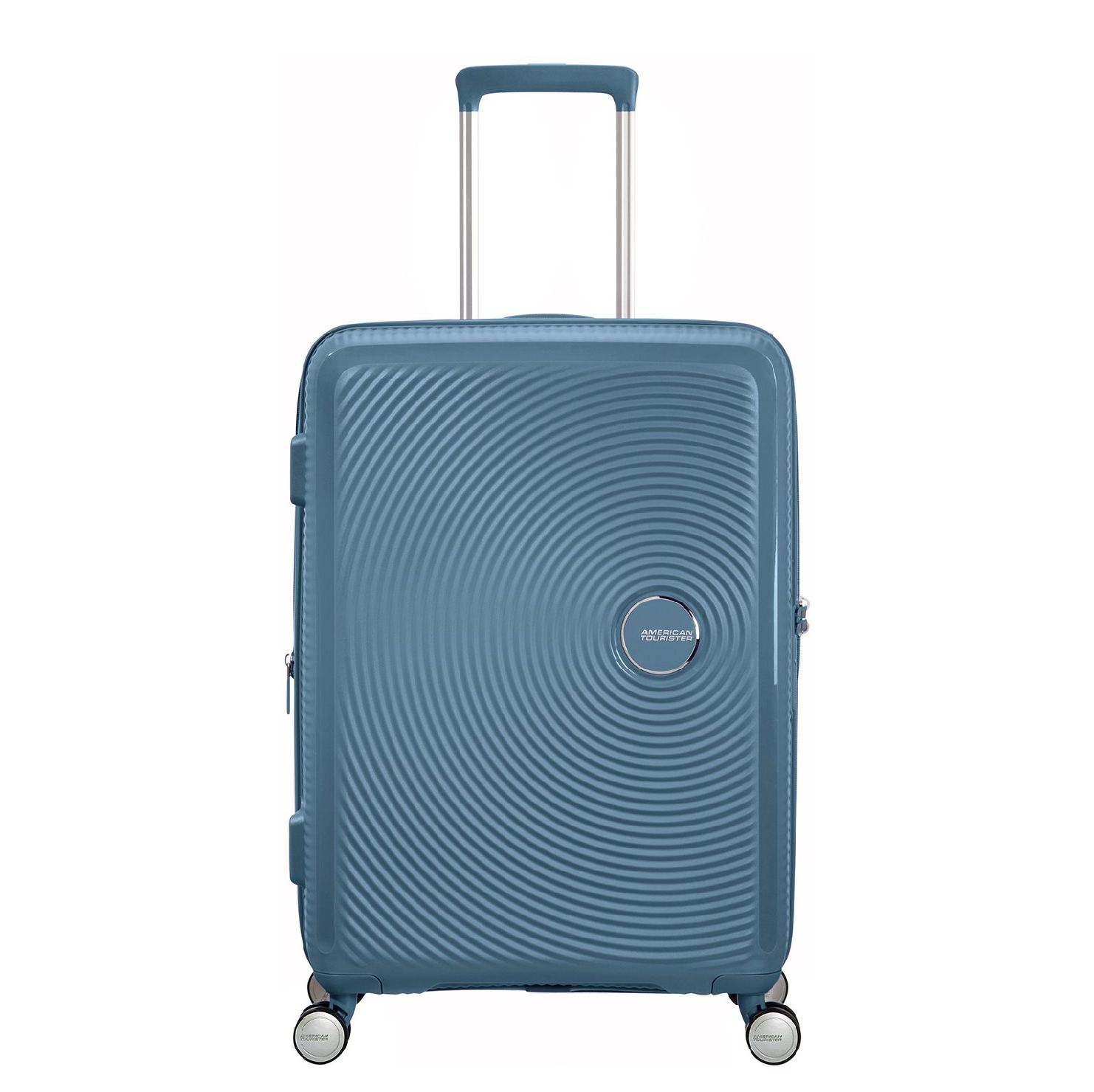 American Tourister Soundbox Spinners blauw
