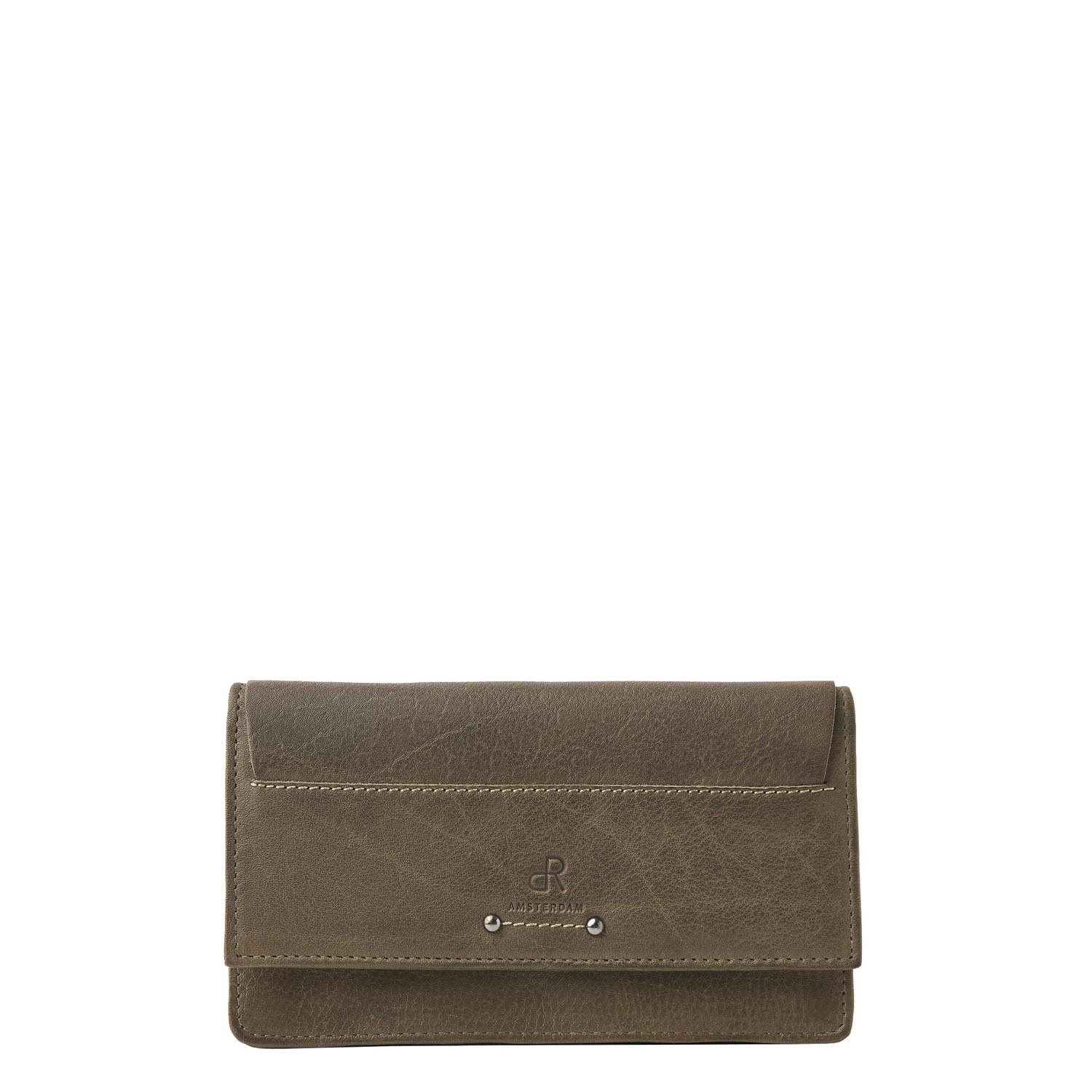 dR Amsterdam Tampa Ladies Wallet olive dames portemonnee