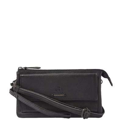 dR Amsterdam Tampa Schoudertas/Clutch zwart