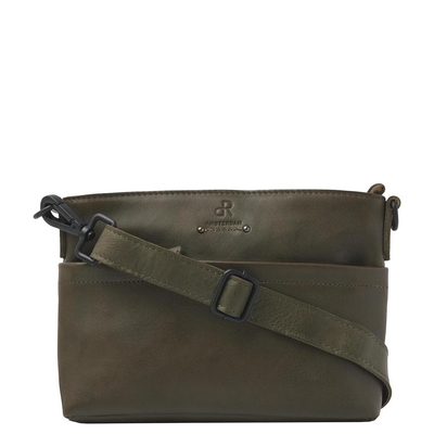 dR Amsterdam Tampa Schoudertas V olive
