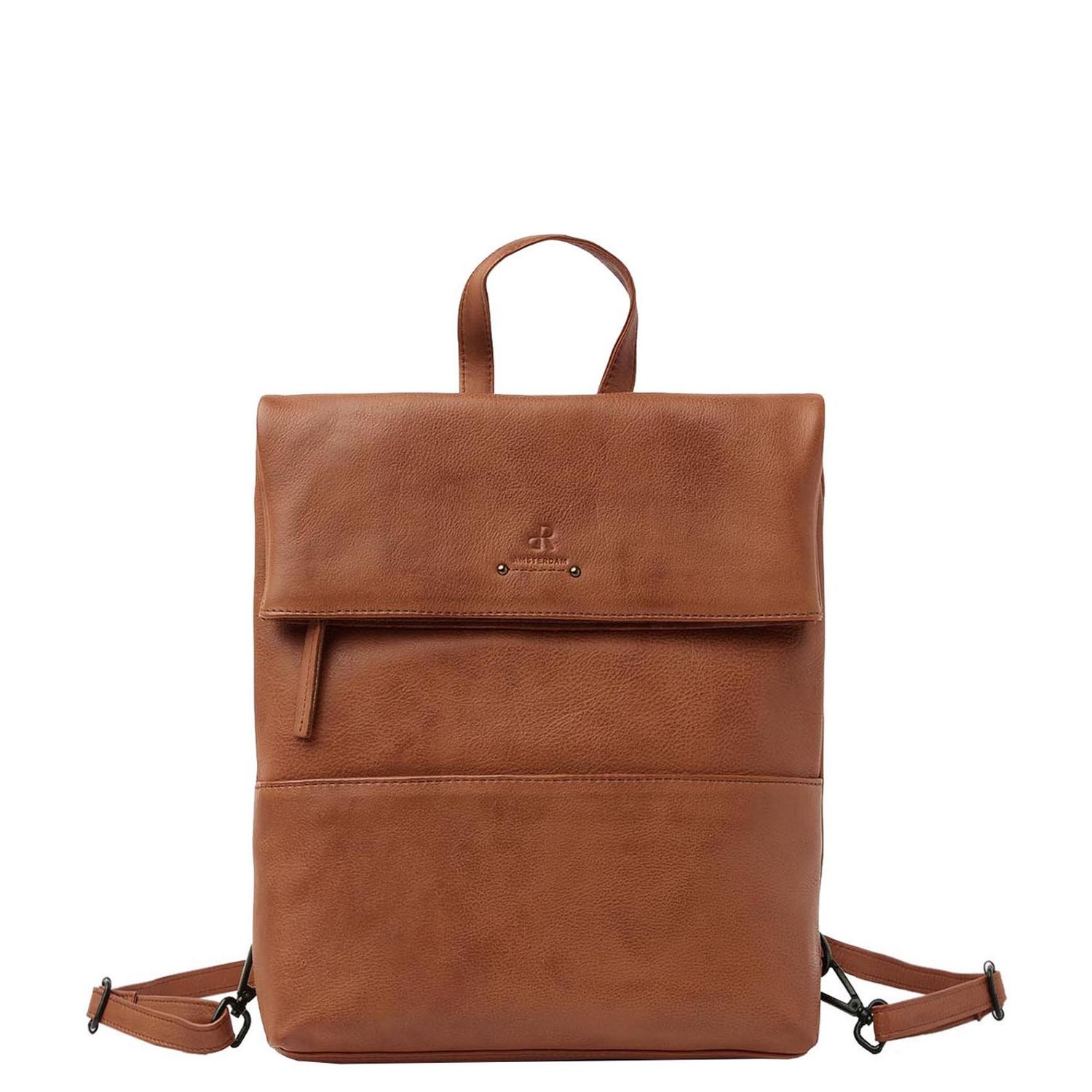 H.J. de Rooy Tampa schoudertas bruin en beige