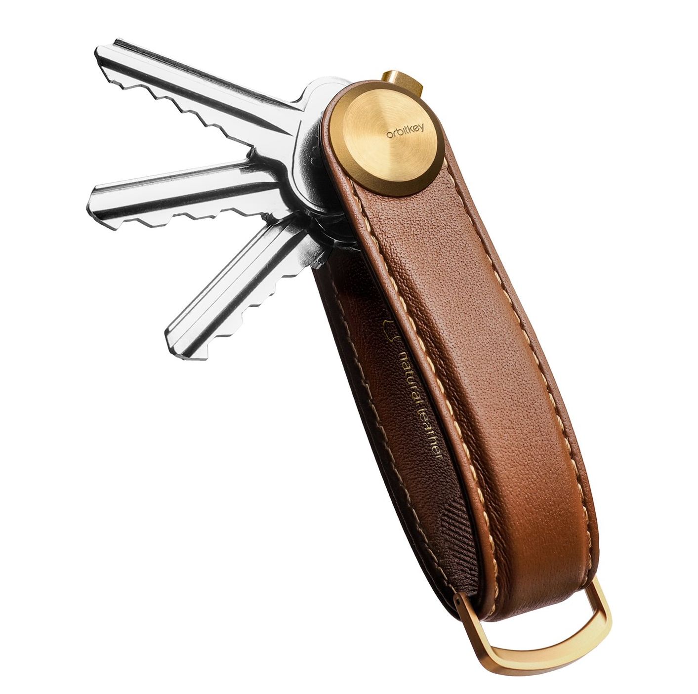 Orbitkey Key Organiser Pro Leather cedar Etui