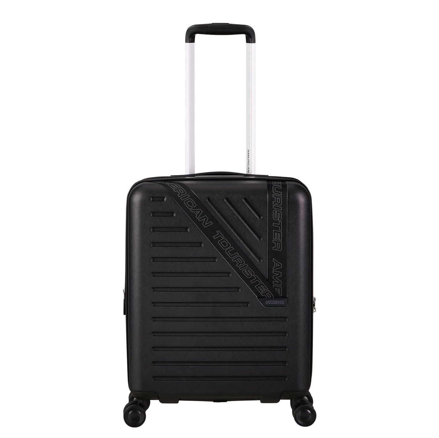 American Tourister Dynabelt Spinner 55/20 Exp TSA volcano black handbagage koffer