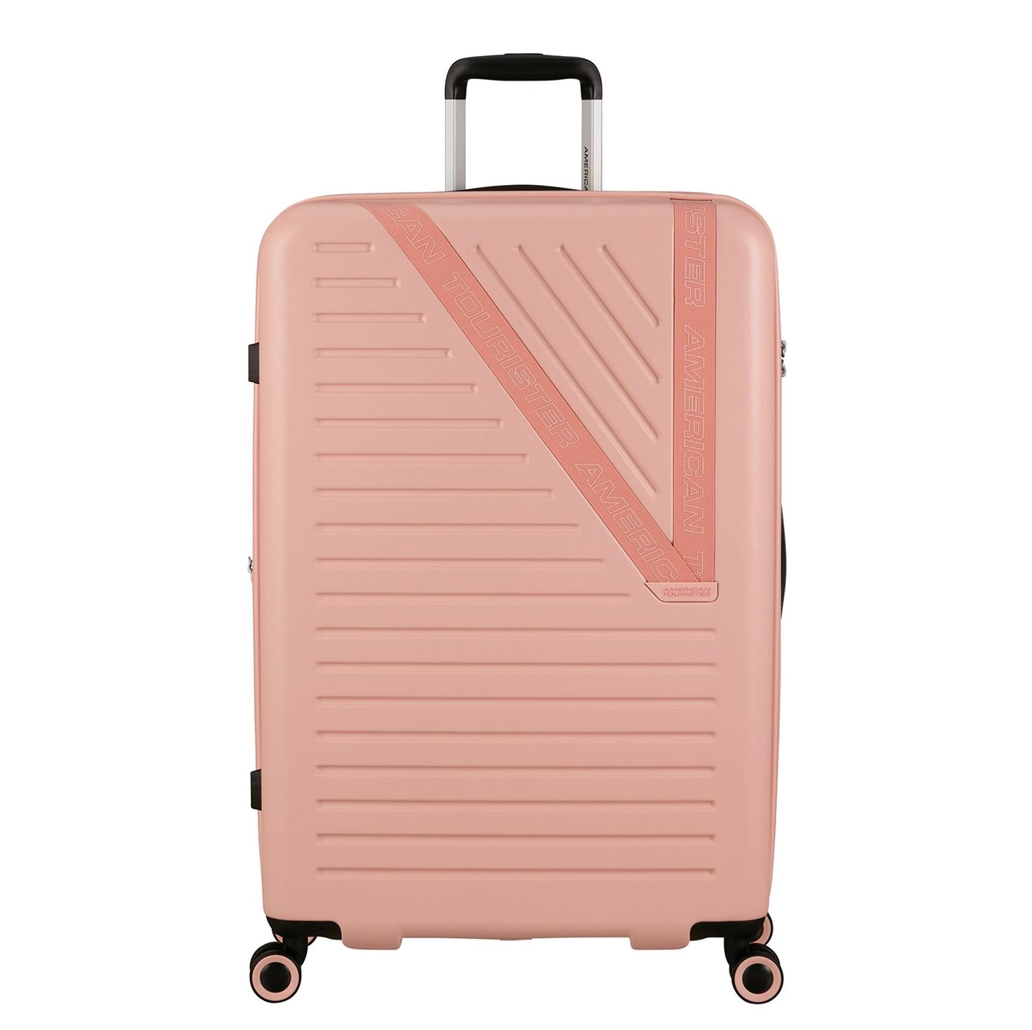 American Tourister Dynabelt Spinner 77/28 Exp TSA sandy rose hardcase koffer