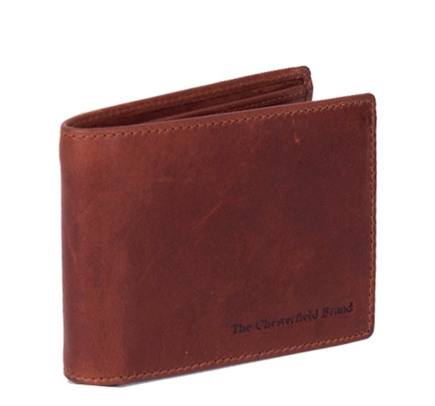 The Chesterfield Brand Marvin Billfold cognac heren portemonnee