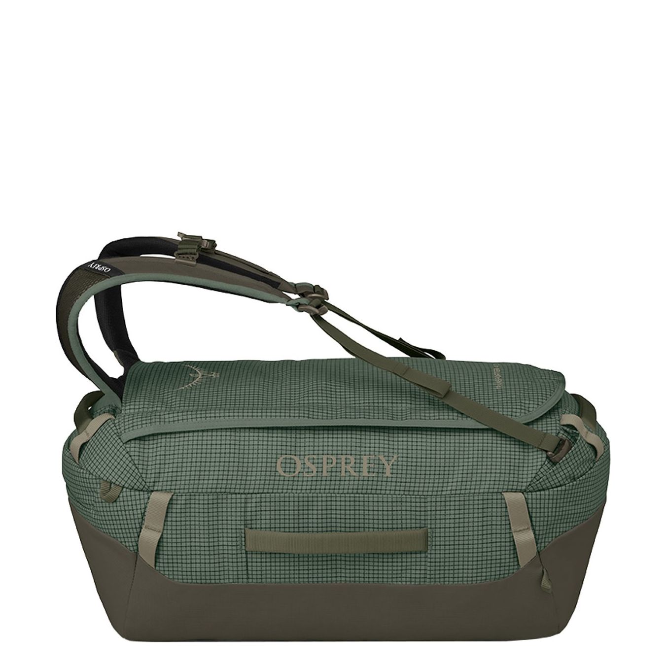 Osprey Transporter rugzak grijs en groen