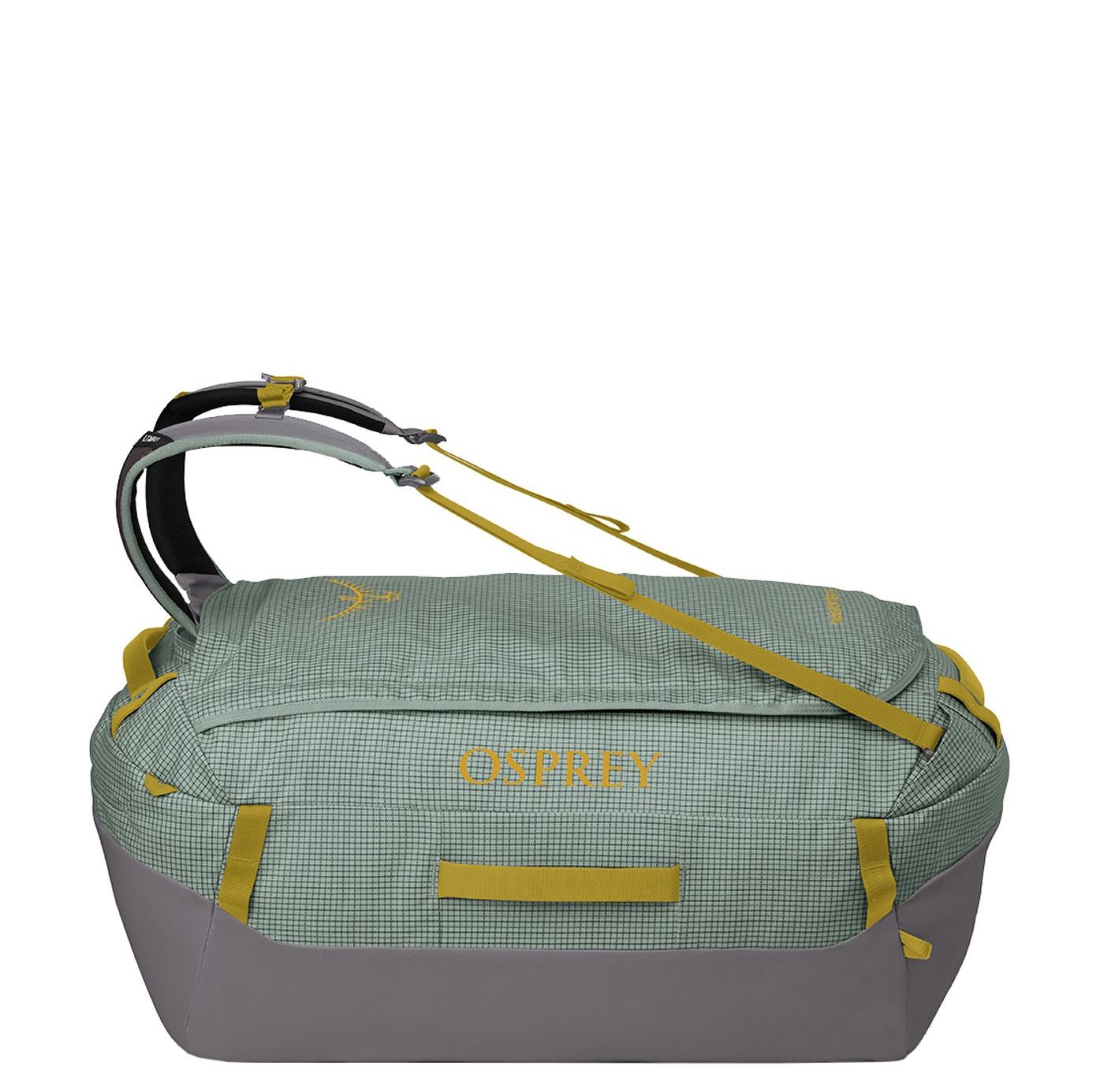 Osprey Transporter rugzak grijs en groen