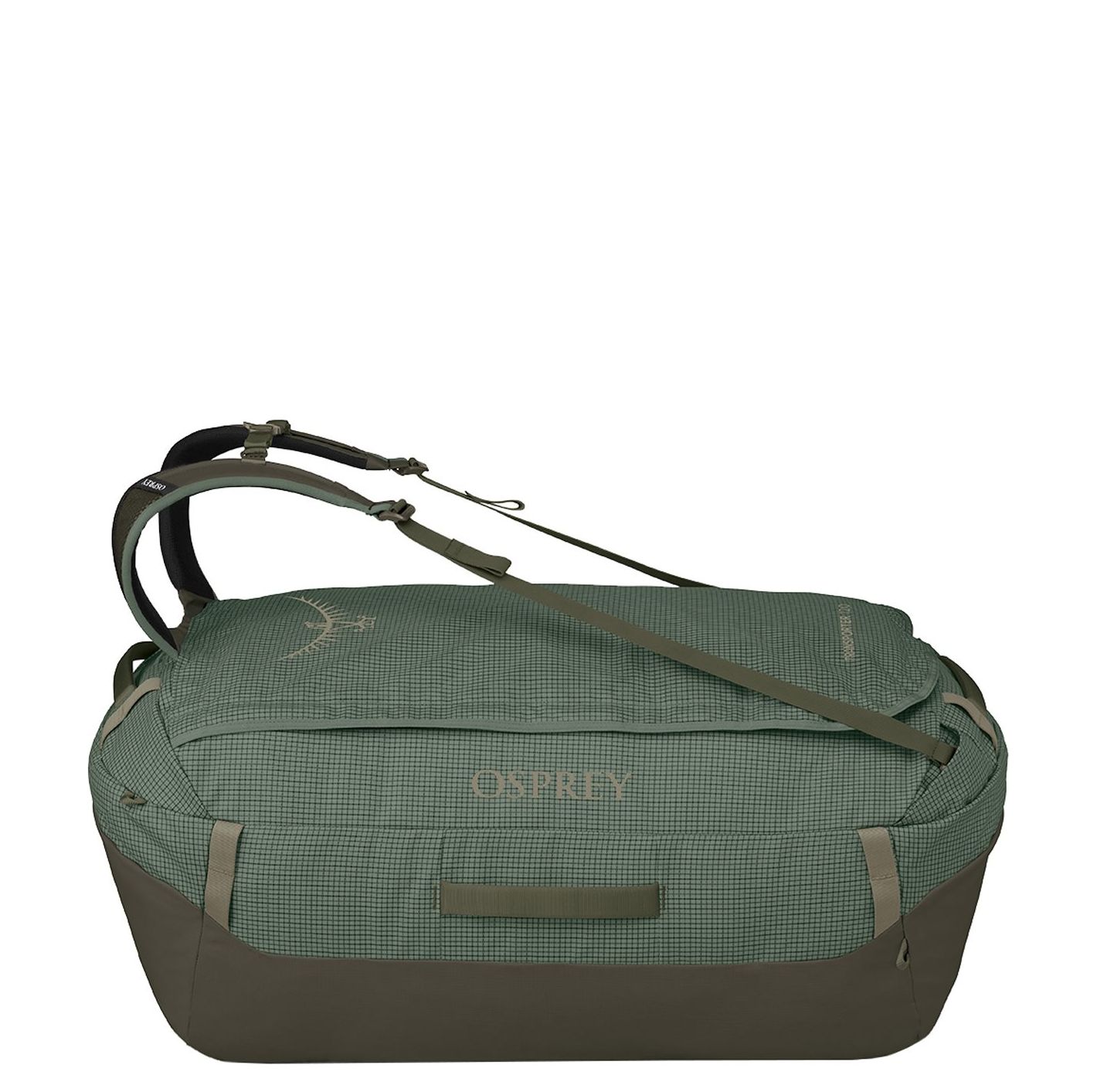 Osprey Transporter rugzak grijs en groen