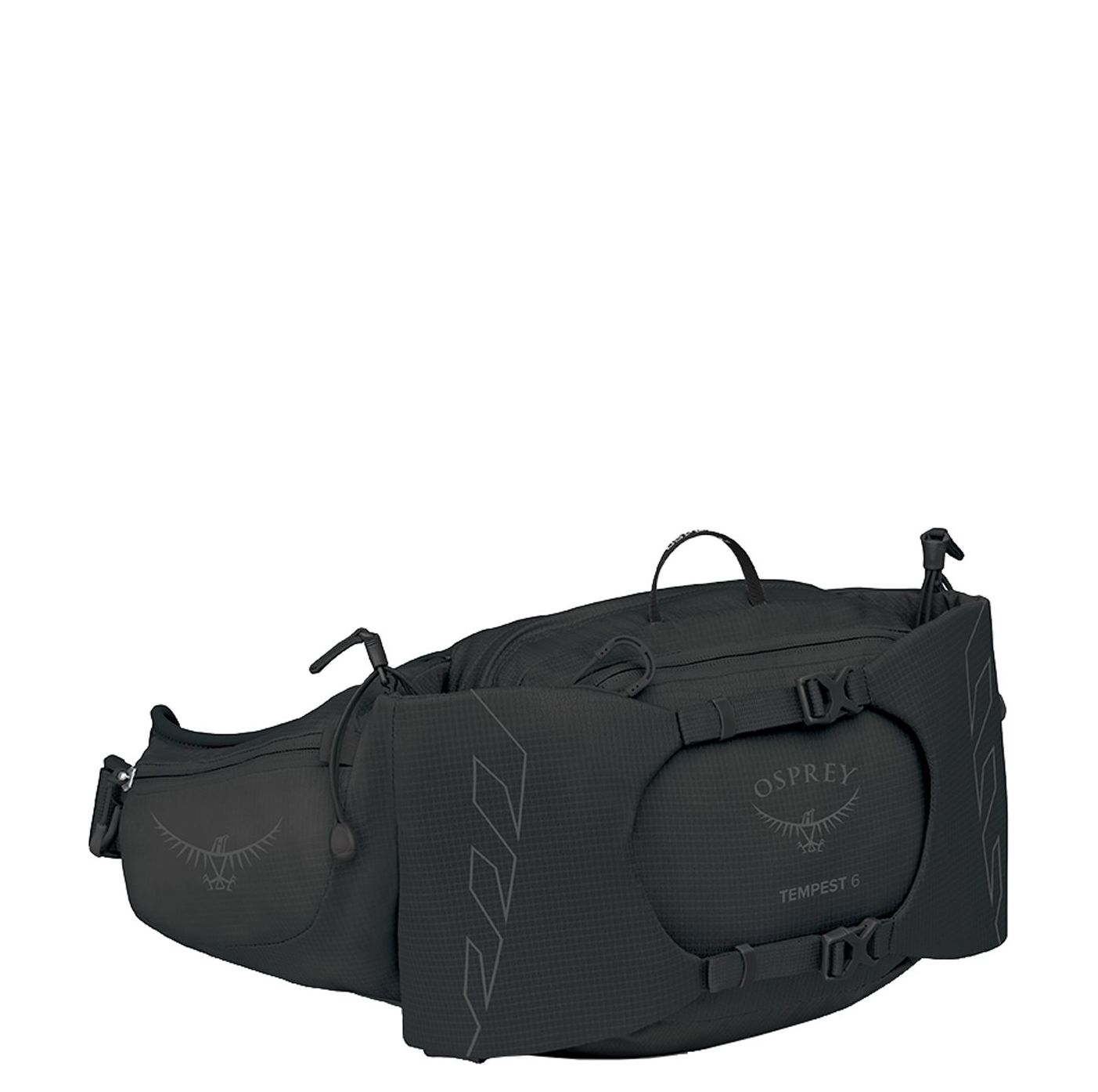 Osprey Tempest heuptas zwart en grijs