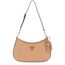 Guess Noelle Top Zip Shoulder Bag beige