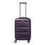 Delsey Air Armour 4 Wheel Handgepäck Trolley 55/35 Erweiterbar dark purple