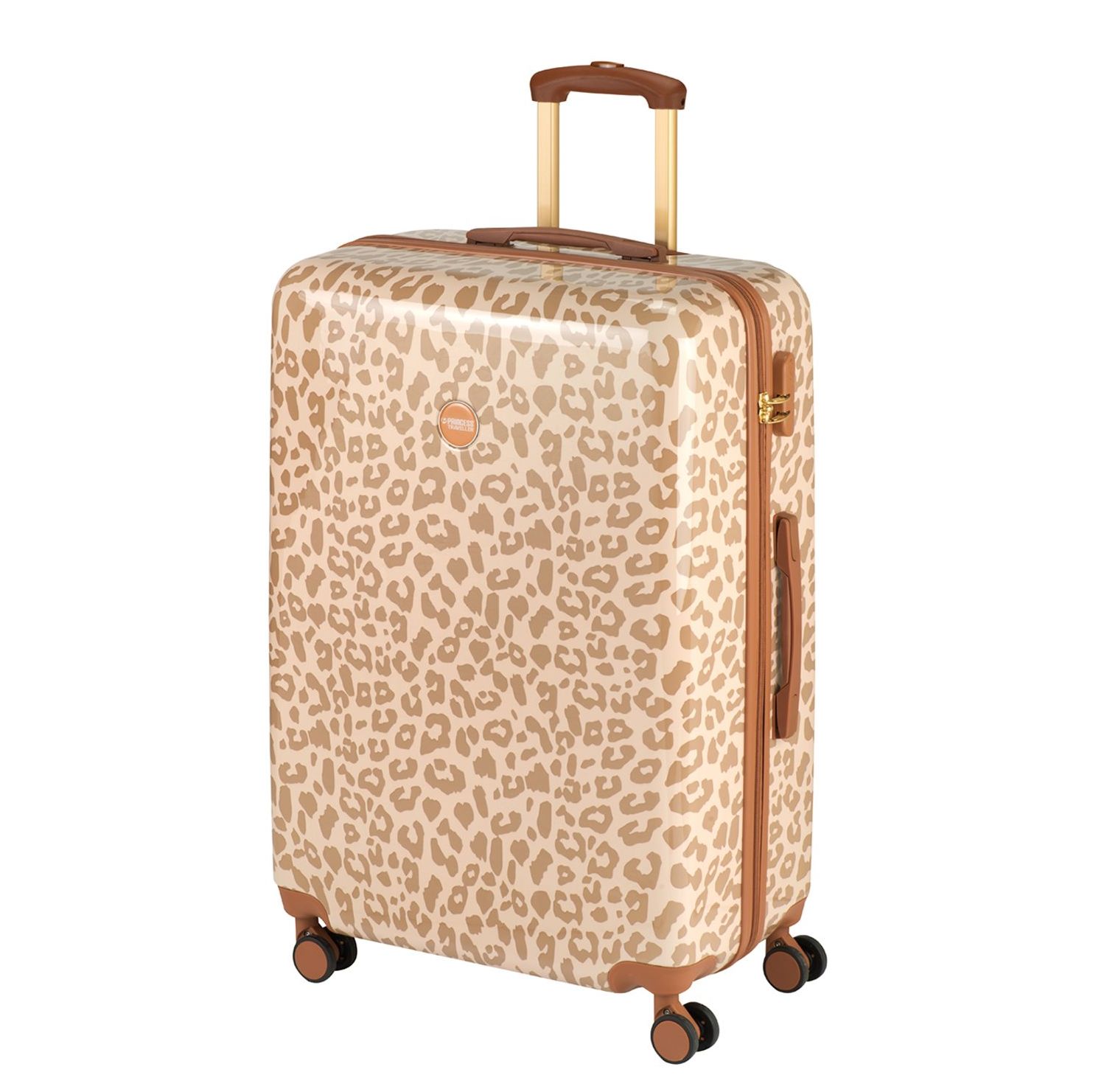 Princess Traveller Animal Print Large Trolley leopard hardcase koffer