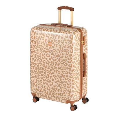 Princess Traveller Animalmuster Large Trolley leopard