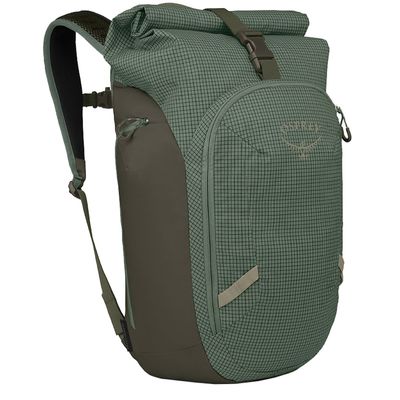 Osprey Transporter Roll Top Pack pine leaf-earl grey