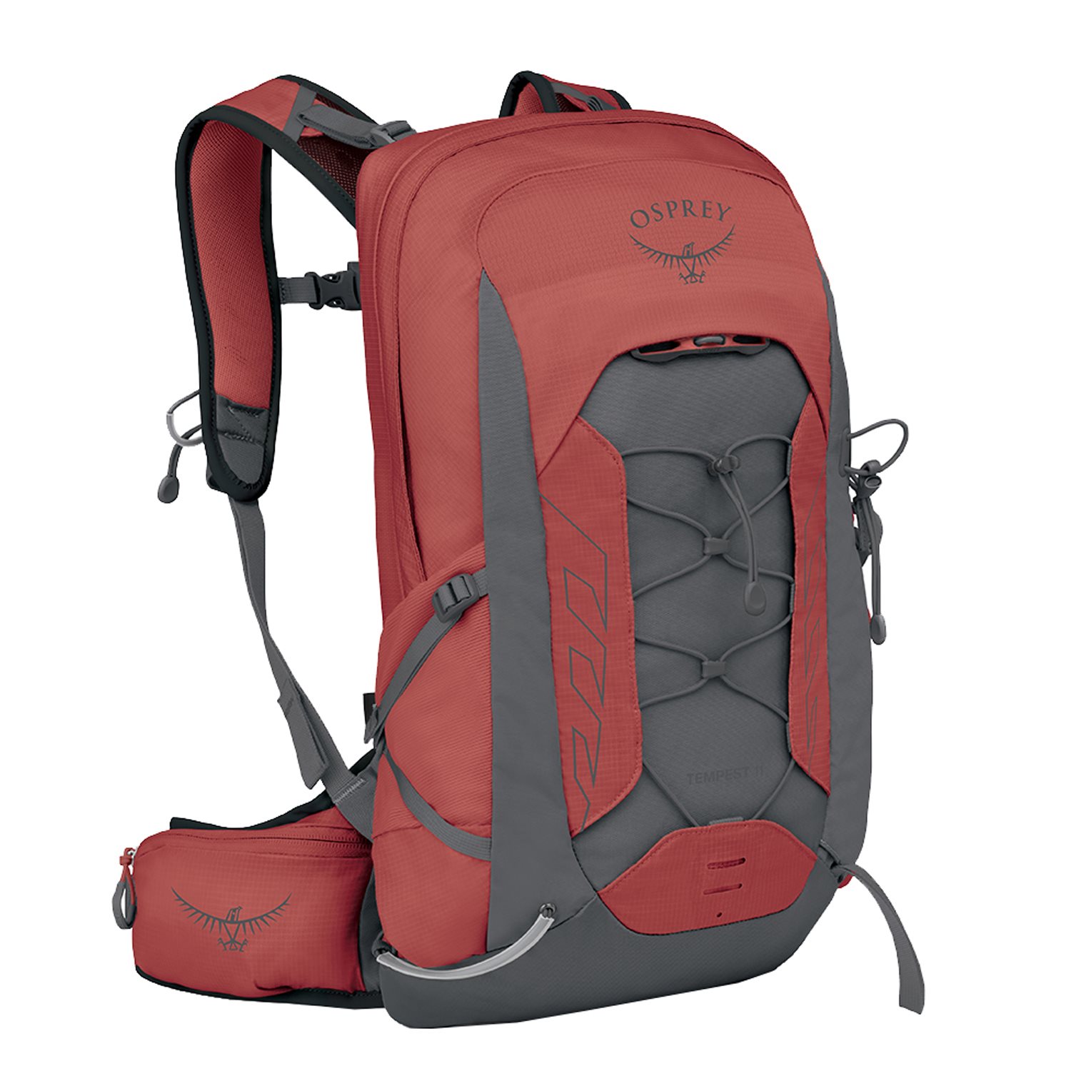 Osprey Tempest 11 red pampass-coal grey rugzak