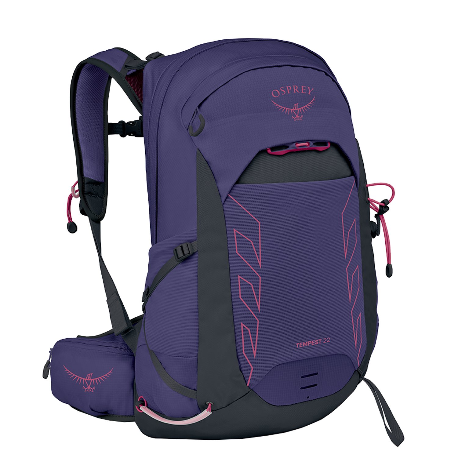 Osprey Tempest 22 deep fig-hotspot pink rugzak